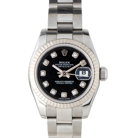 Rolex Accessories - Rolex Ladies 18k White Gold SS Oyster Watch With Box